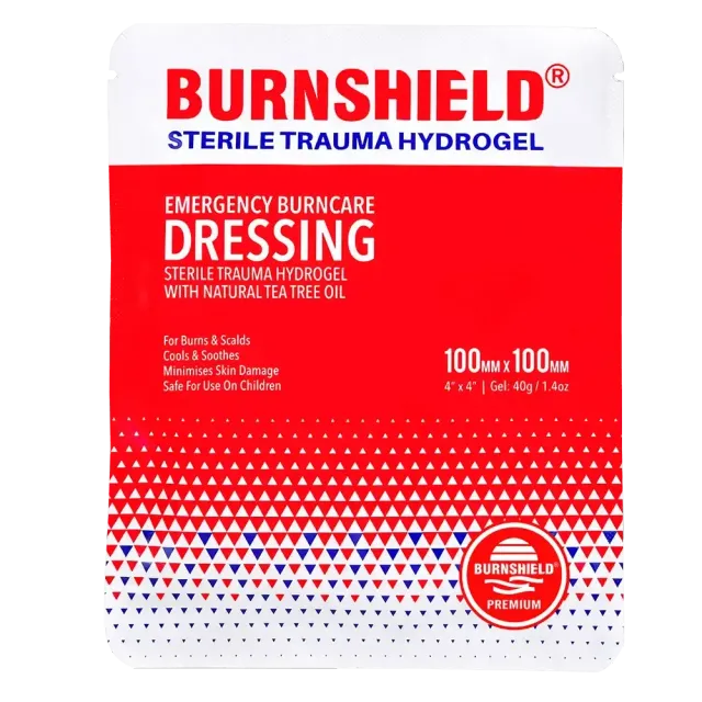 Burnshield Dressing 100x100 brannskadebandasje kjølende