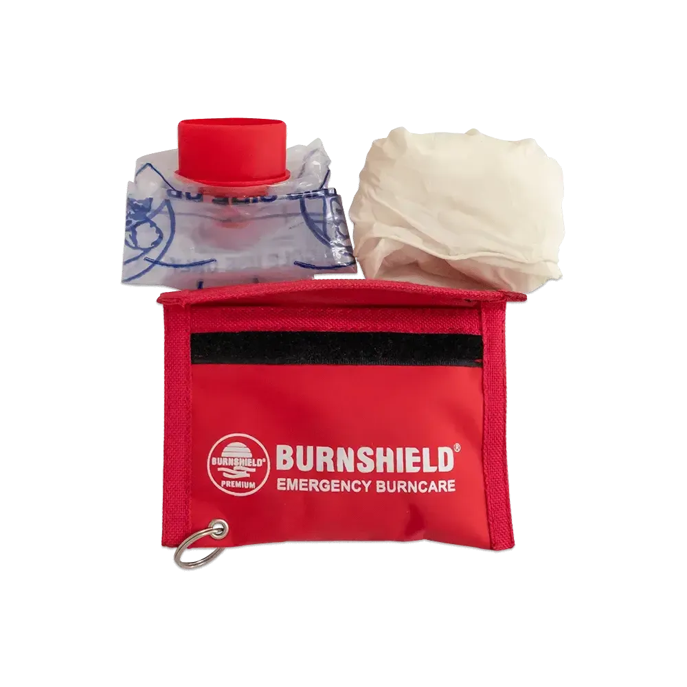 Burnshield Resuss-aid Key Ring gjenopplivningsmaske