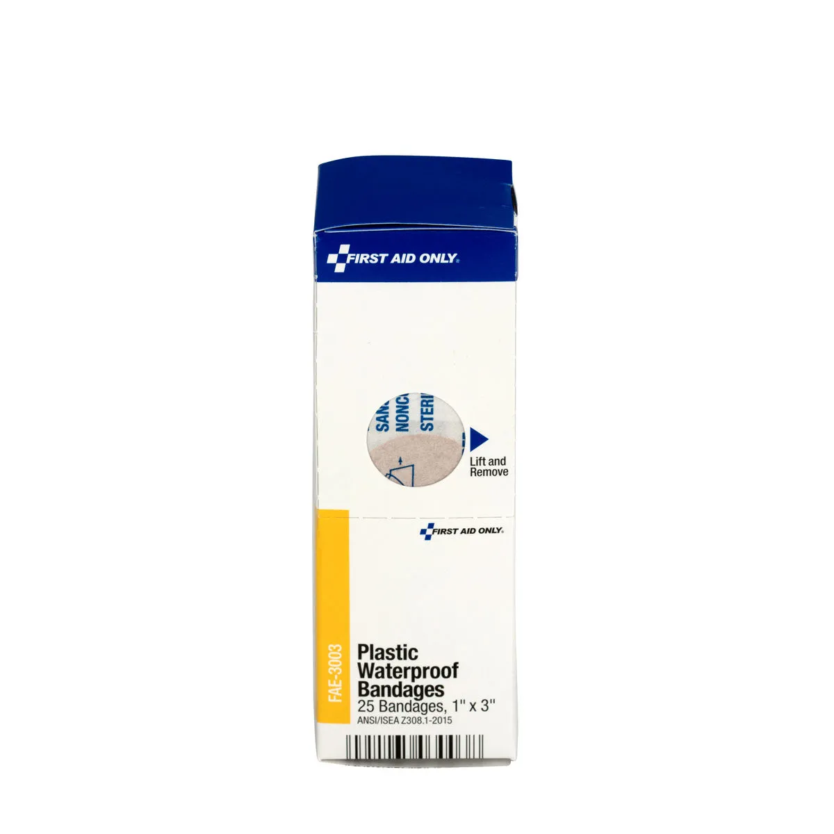 First Aid Only SmartCompliance plastplaster 2,5x7,6cm 25stk vanntett