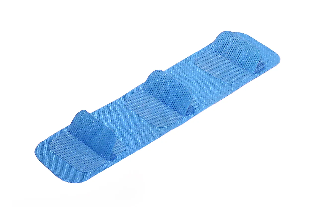 6D Tape kinesiologitape kne blå 8-pakning