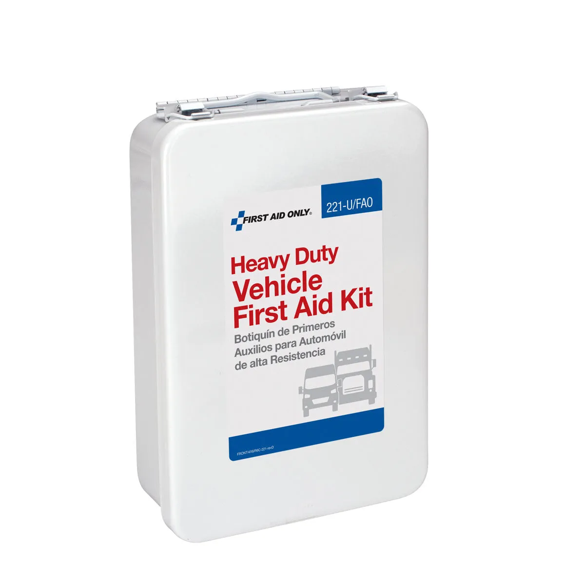 First Aid Only Vehicle førstehjelpssett 25 personer 85 deler metall