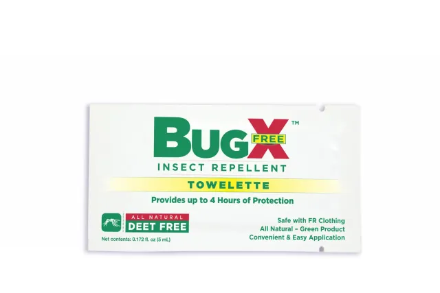 First Aid Only BugX DEET FREE insektservietter 50 stk uten DEET