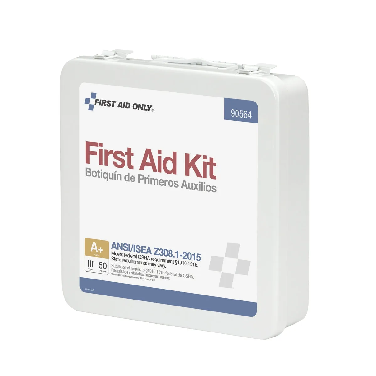 First Aid Only 50 Person Bulk førstehjelpsskrin metall 183 deler