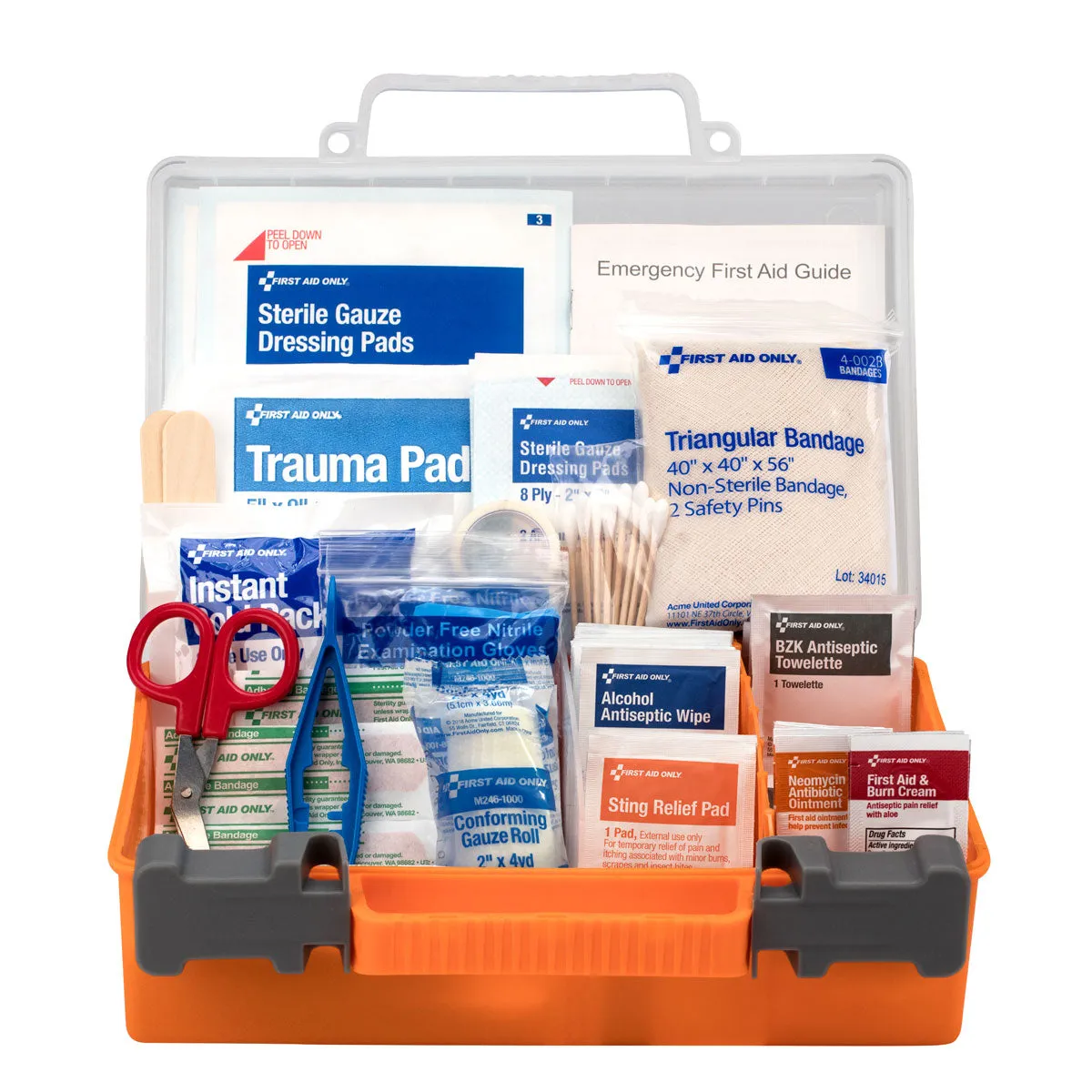First Aid Only 118-delt førstehjelpsskrin til 25 personer