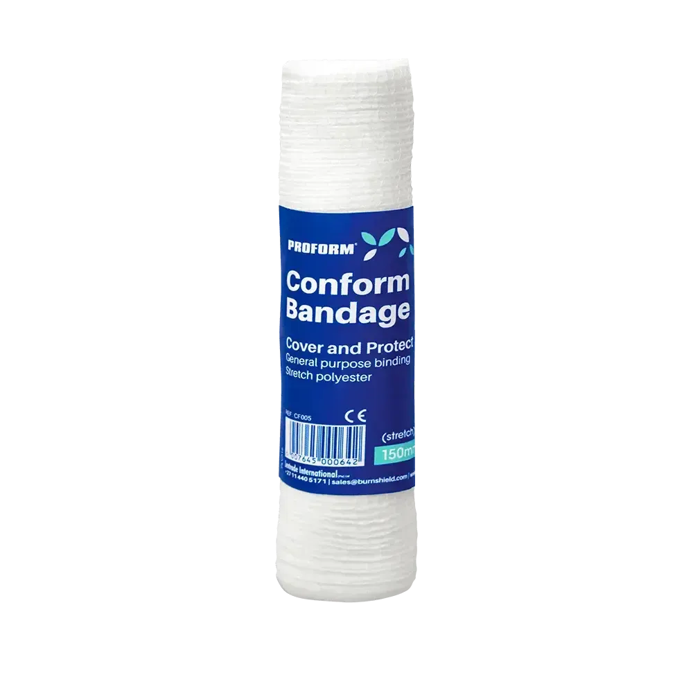 Burnshield Conform Bandage støttebandasje elastisk hvit