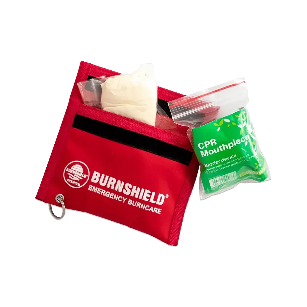 Burnshield Resuss-aid Key Ring gjenopplivningsmaske