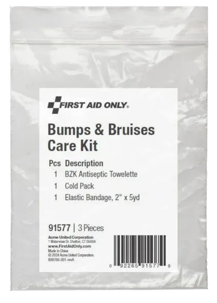 First Aid Only Bumps and Bruises førstehjelpssett kul