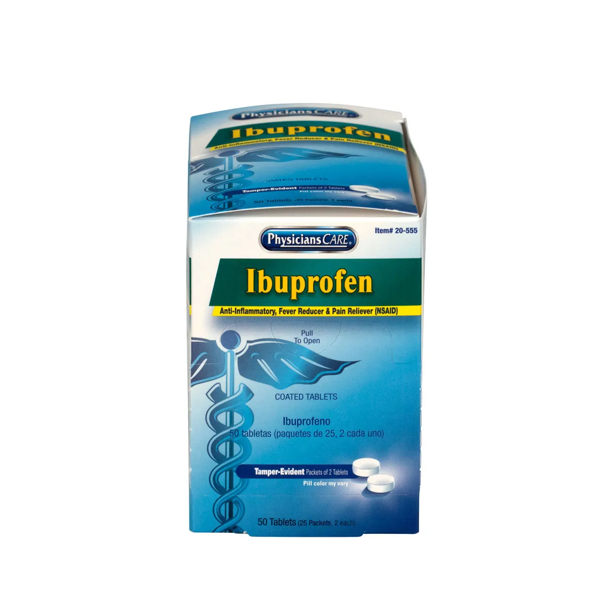 First Aid Only PhysiciansCare ibuprofen tabletter 50 stk feber