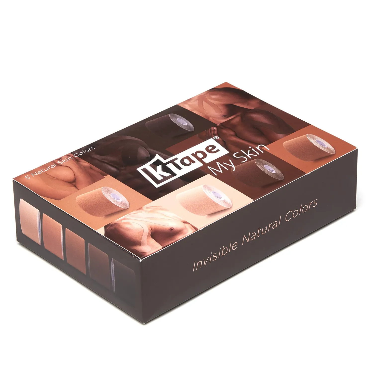 K-Tape My Skin Mixed Colors kinesiologitape 5 x 5 m hudtoner