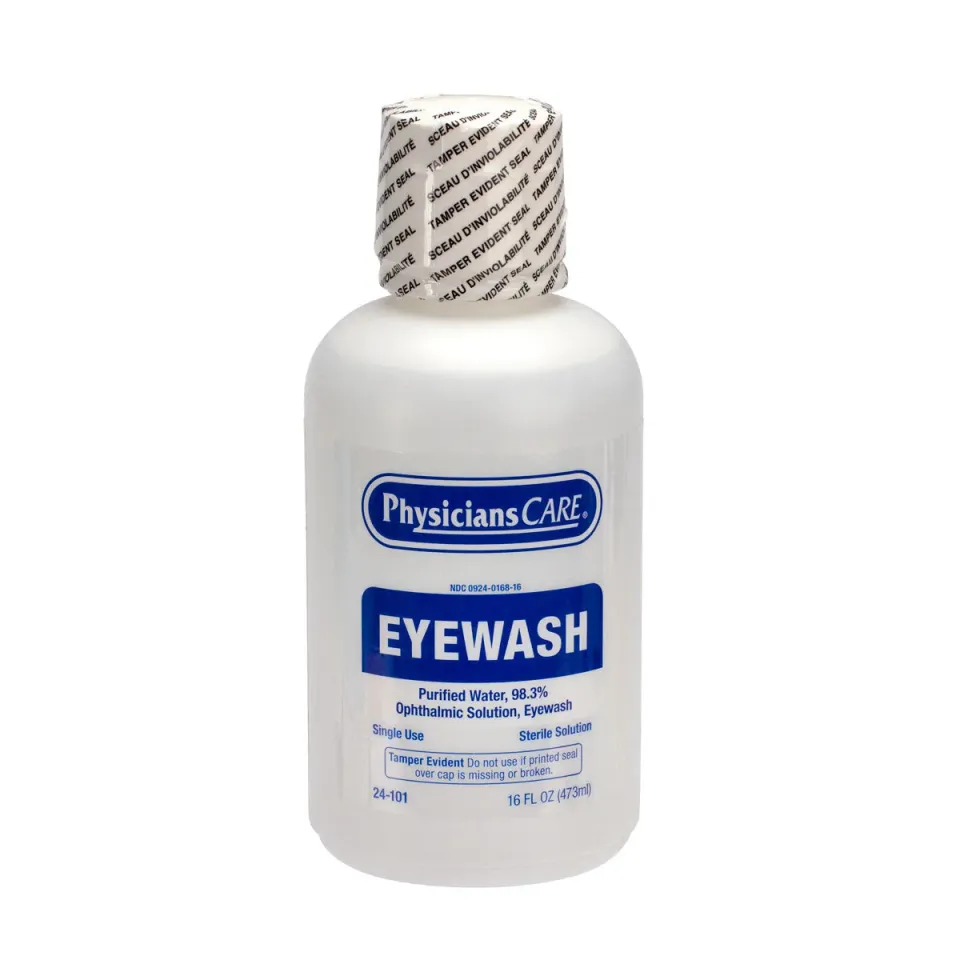 First Aid Only øyeskyll 16 oz steril 12 flasker 473 ml