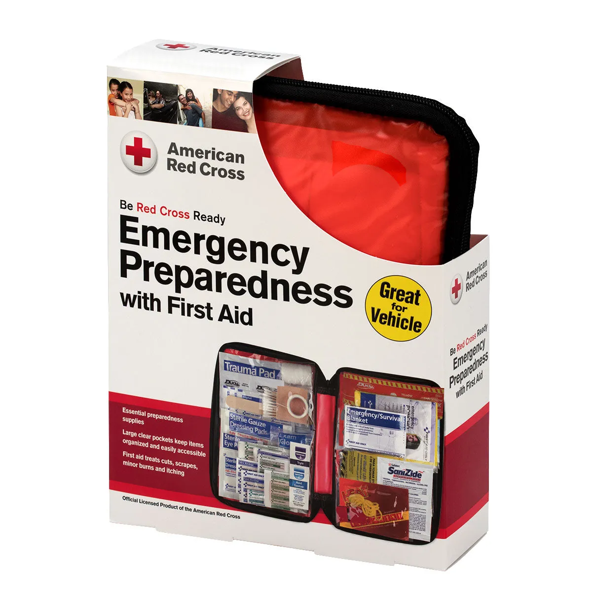 First Aid Only American Red Cross Emergency Preparedness Plus beredskapssett