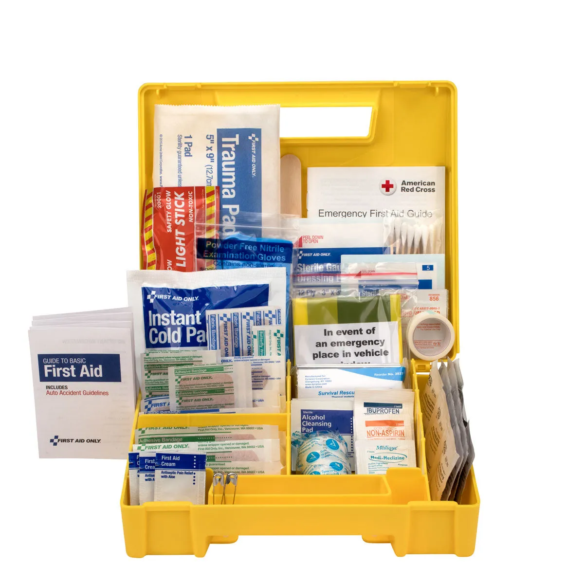 First Aid Only Vehicle førstehjelpsskrin 138 deler bil