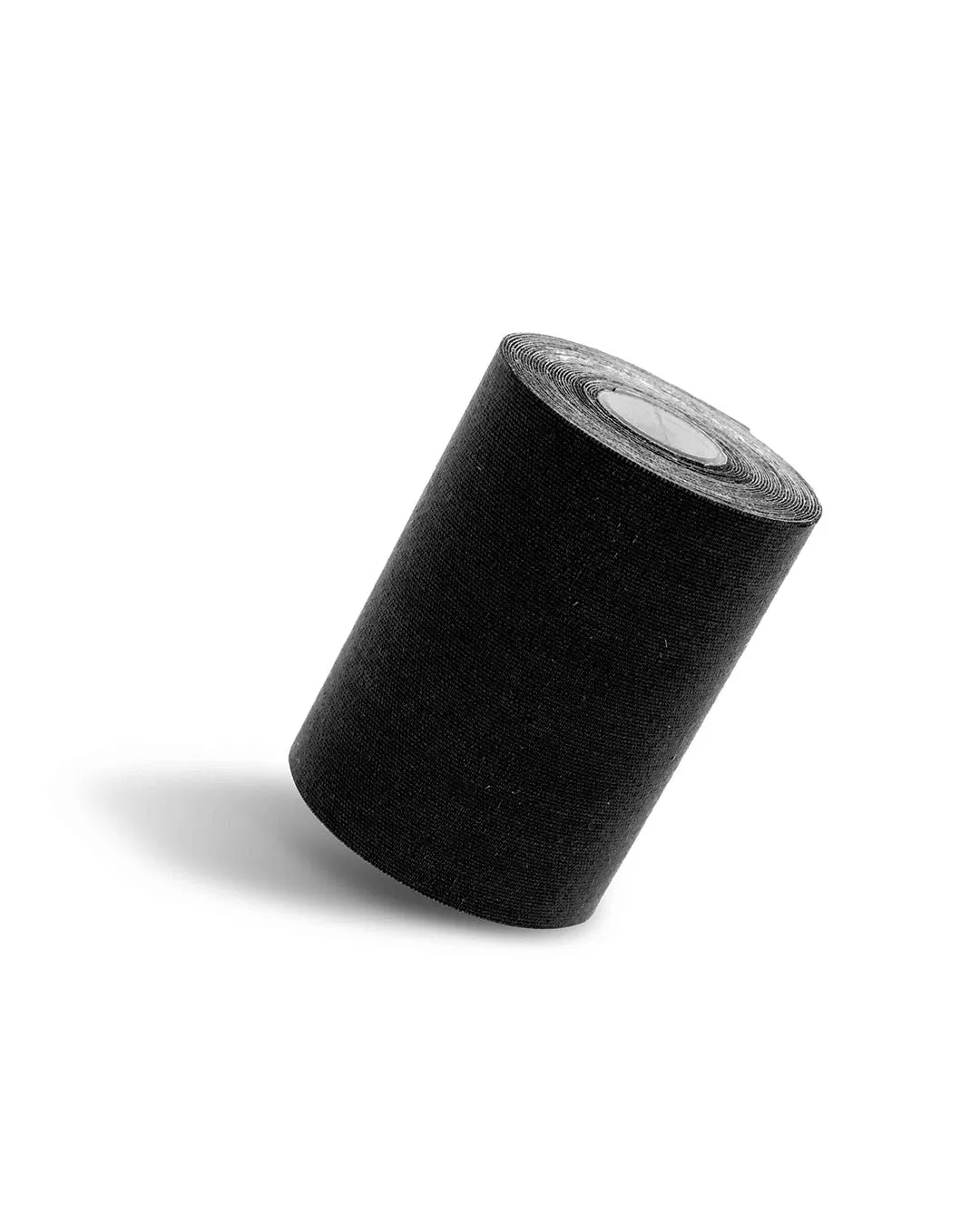 SpiderTech 4" Single Roll kinesiologitape svart uklippet