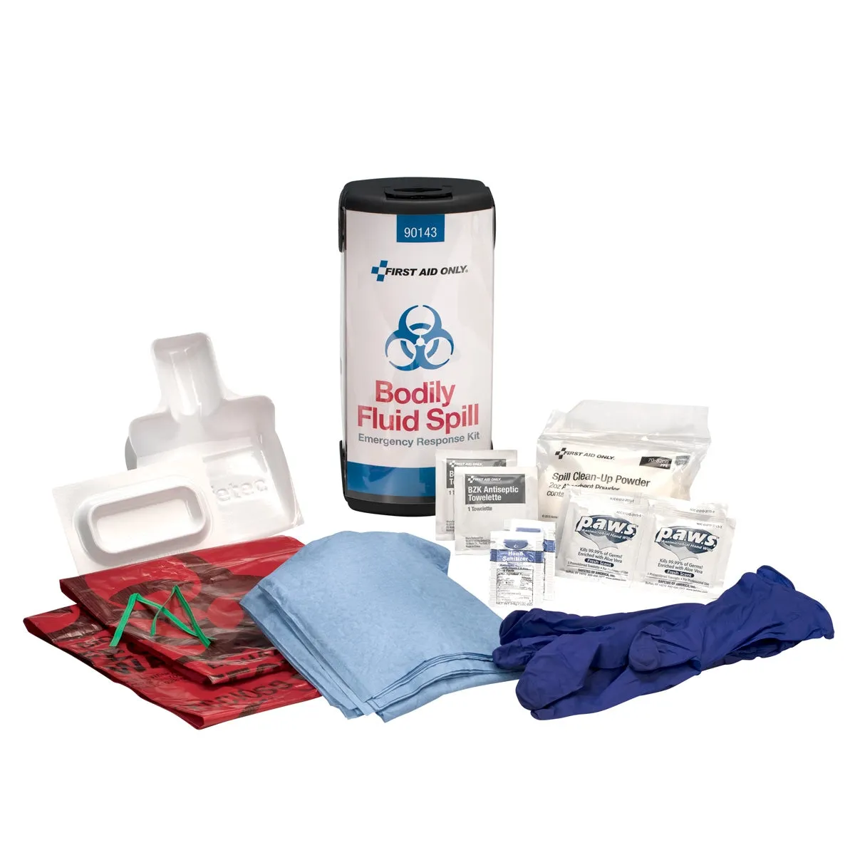 First Aid Only Spill førstehjelpssett kroppsvæske bærbar