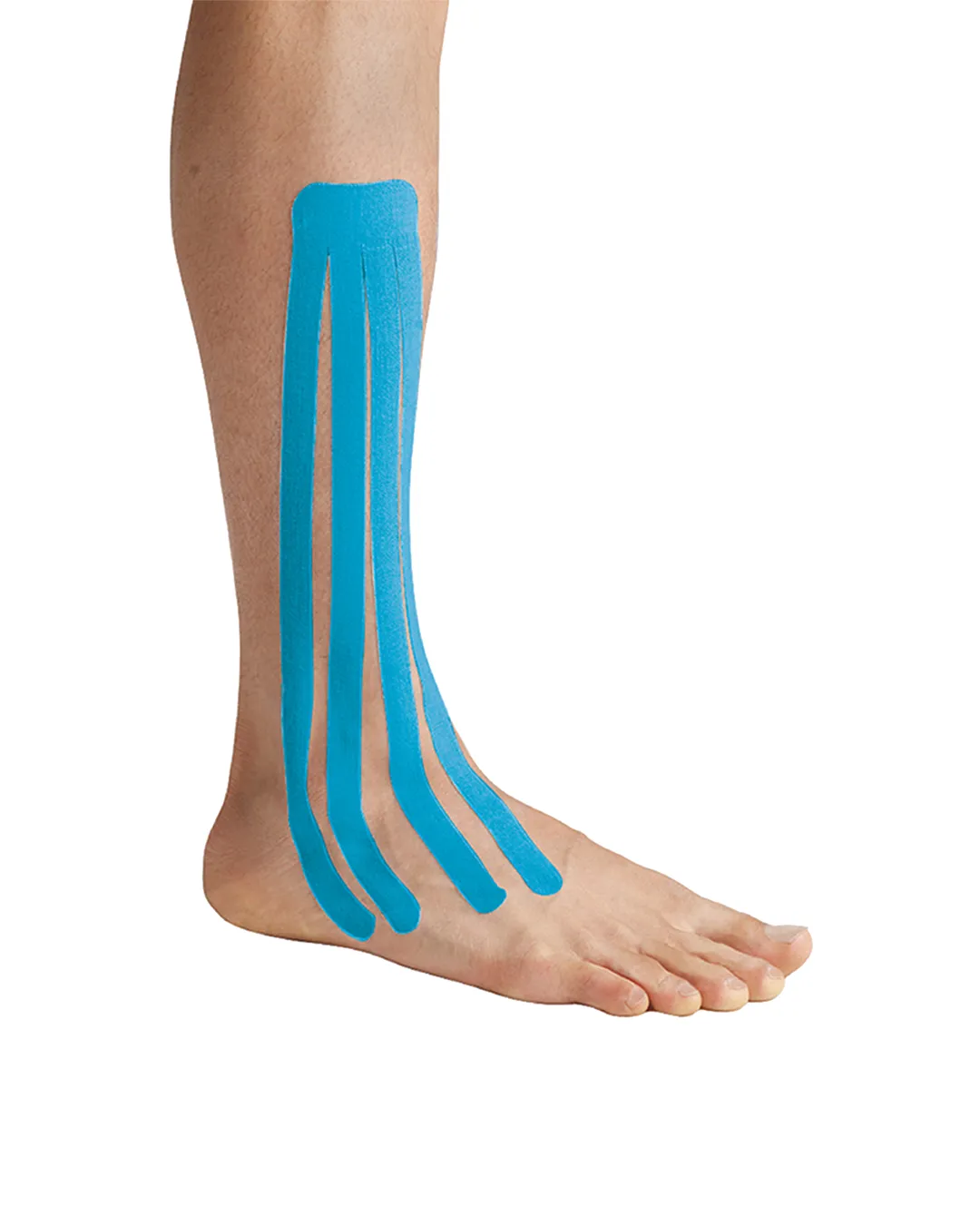 SpiderTech Pro Fan lymfetape blå 20 stk stor vifte