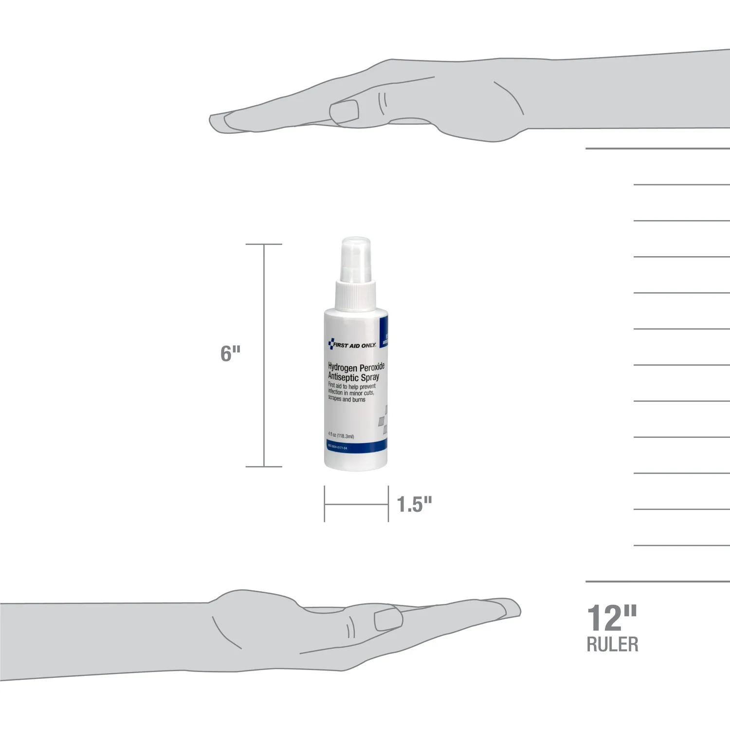 First Aid Only Hydrogen Peroxide sårspray 118 ml