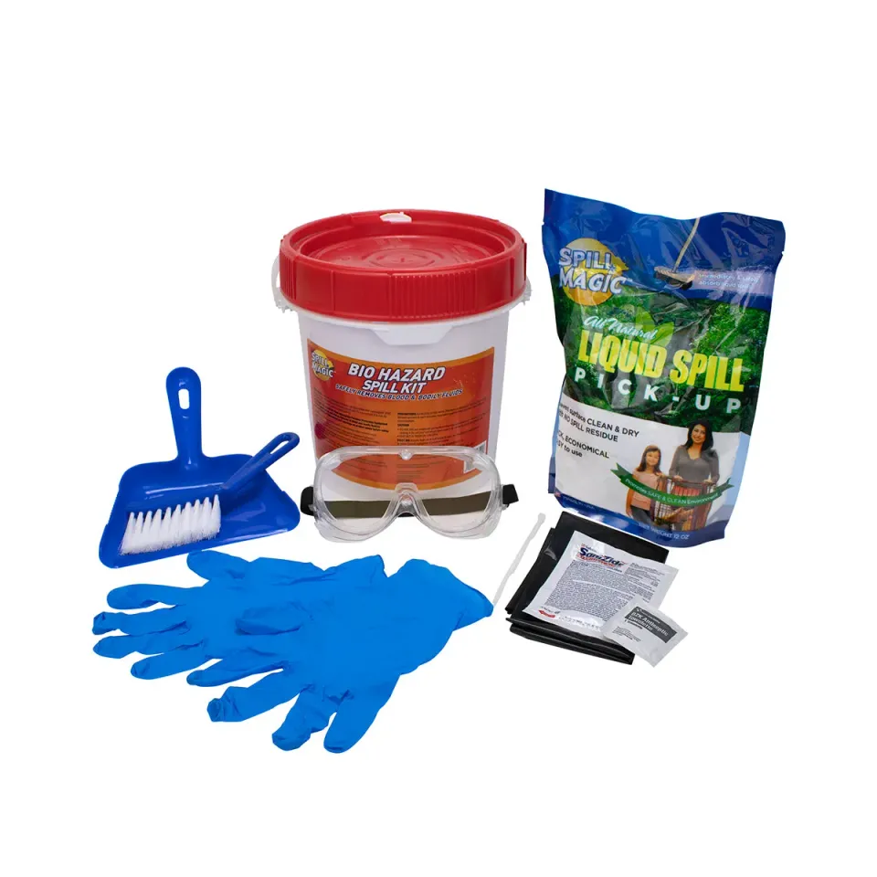 First Aid Only Biohazard Spill Kit smittevernsett bøtte