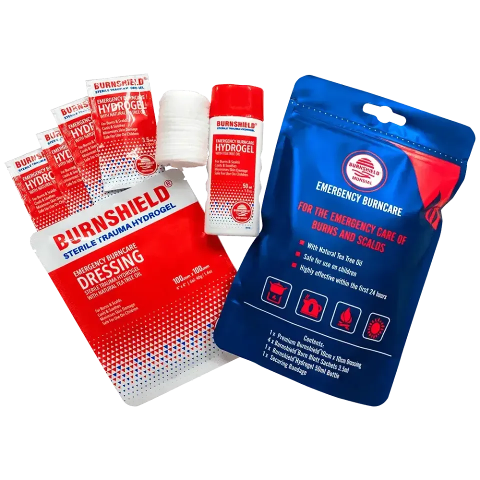 Burnshield Mundial Home Travel brannskadesett