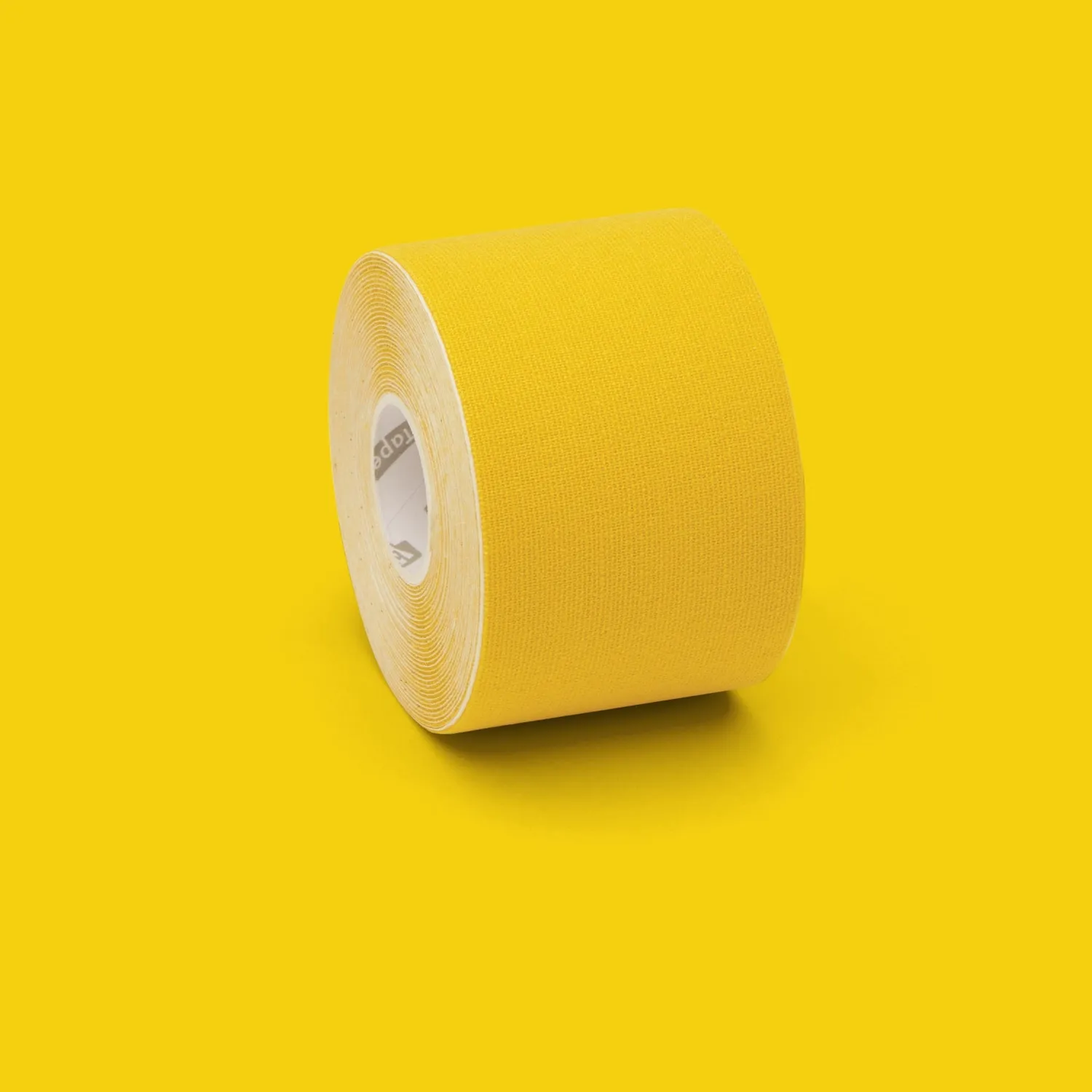 K-tape Team Yellow & Black kinesiologitape 2x5 m svart lateksfri