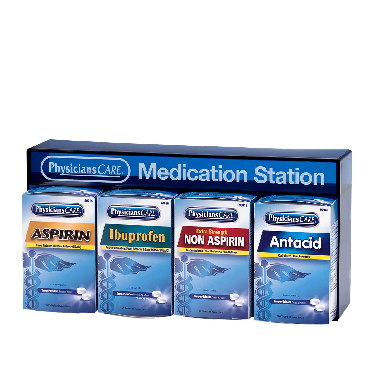 First Aid Only PhysiciansCare Medication Station medisinstasjon vegg