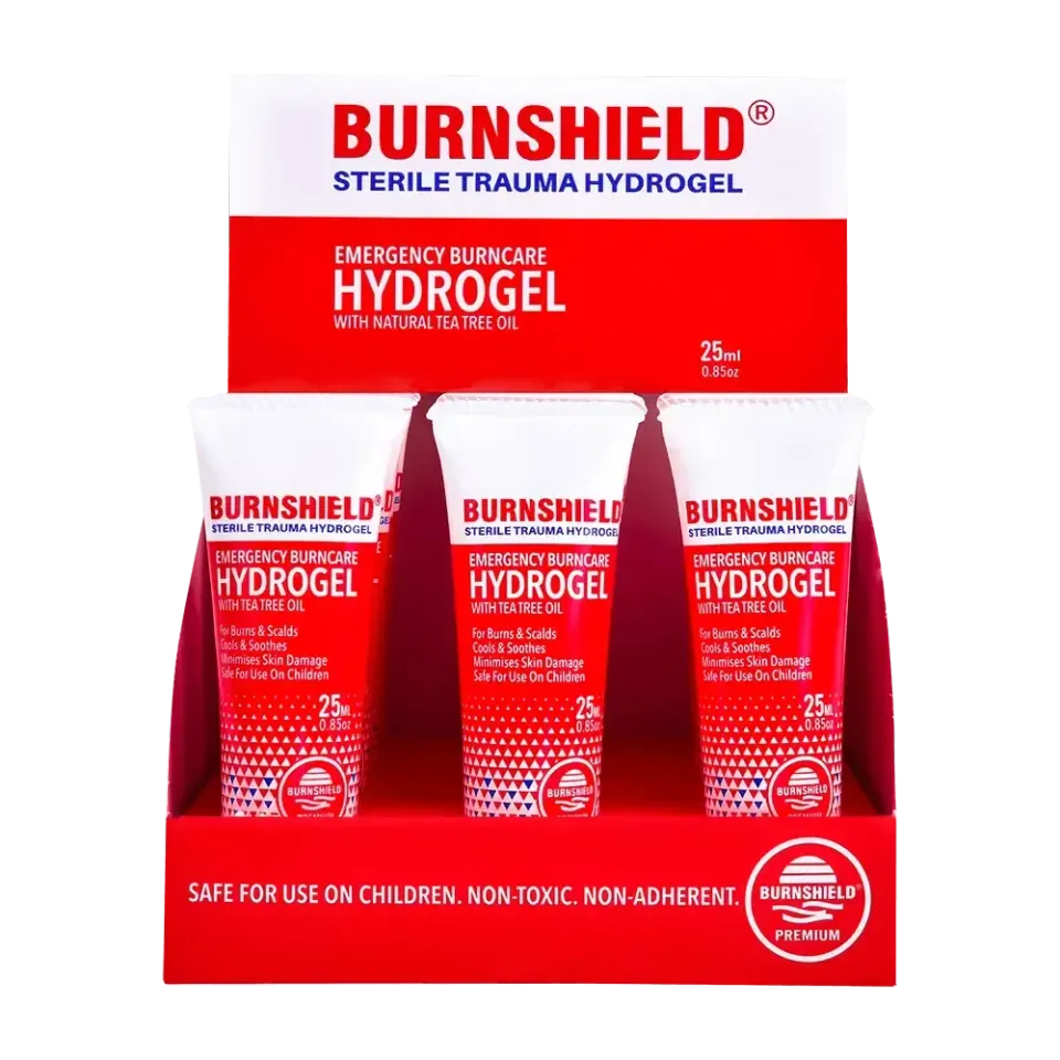 Burnshield Hydrogel brannskadegel 25 ml 12 stk