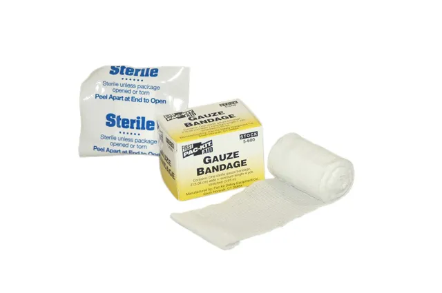 First Aid Only steril elastisk gasbind 5 cm x 3,7 m