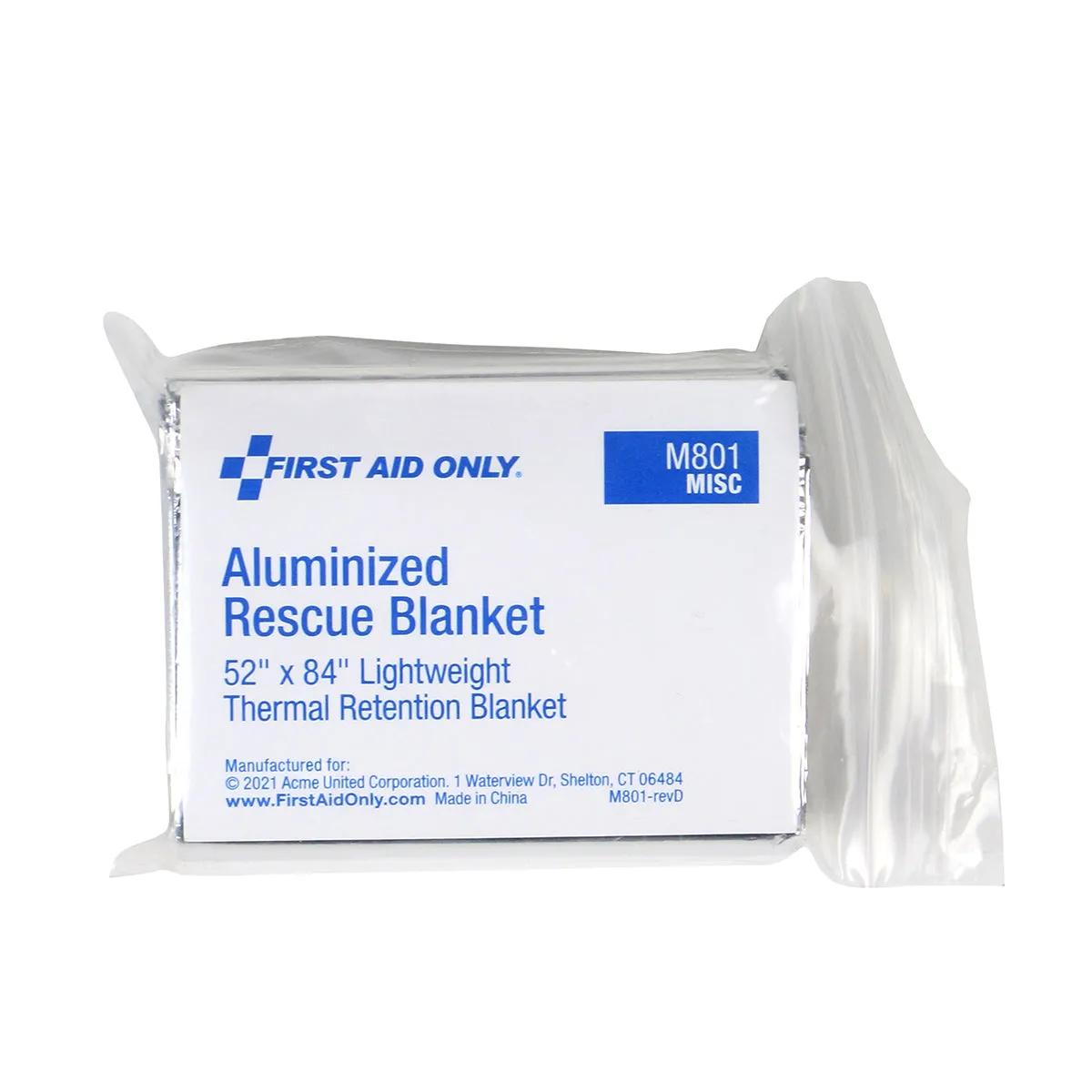 First Aid Only SmartCompliance Refill redningsteppe aluminisert