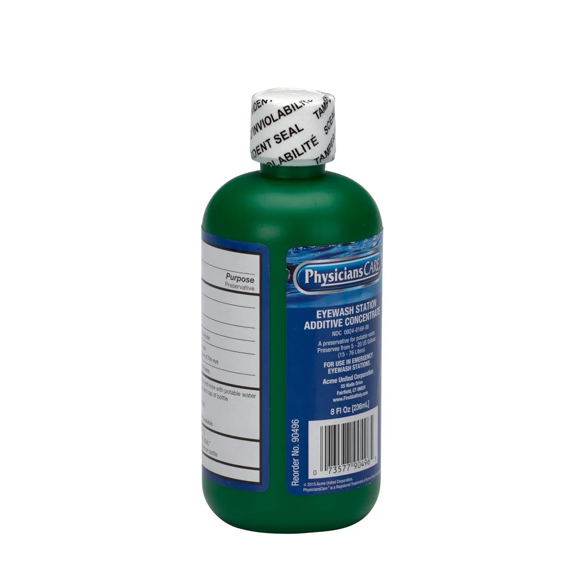First Aid Only øyeskyllevæske tilsetning 236 ml flaske stasjon