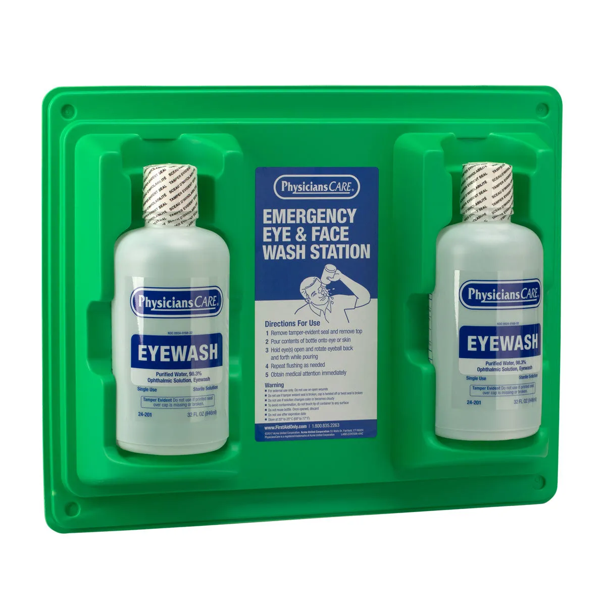 First Aid Only Eyewash Station øyeskyllestasjon 2x946 ml