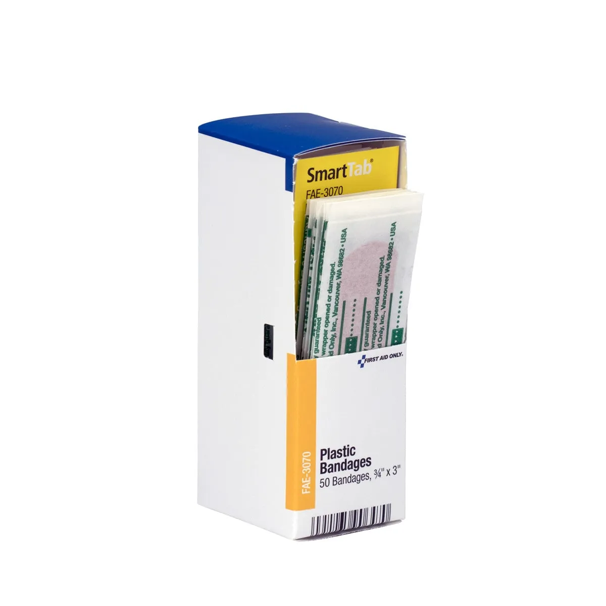First Aid Only SmartCompliance plastplaster 1,9x7,6cm 50 stk