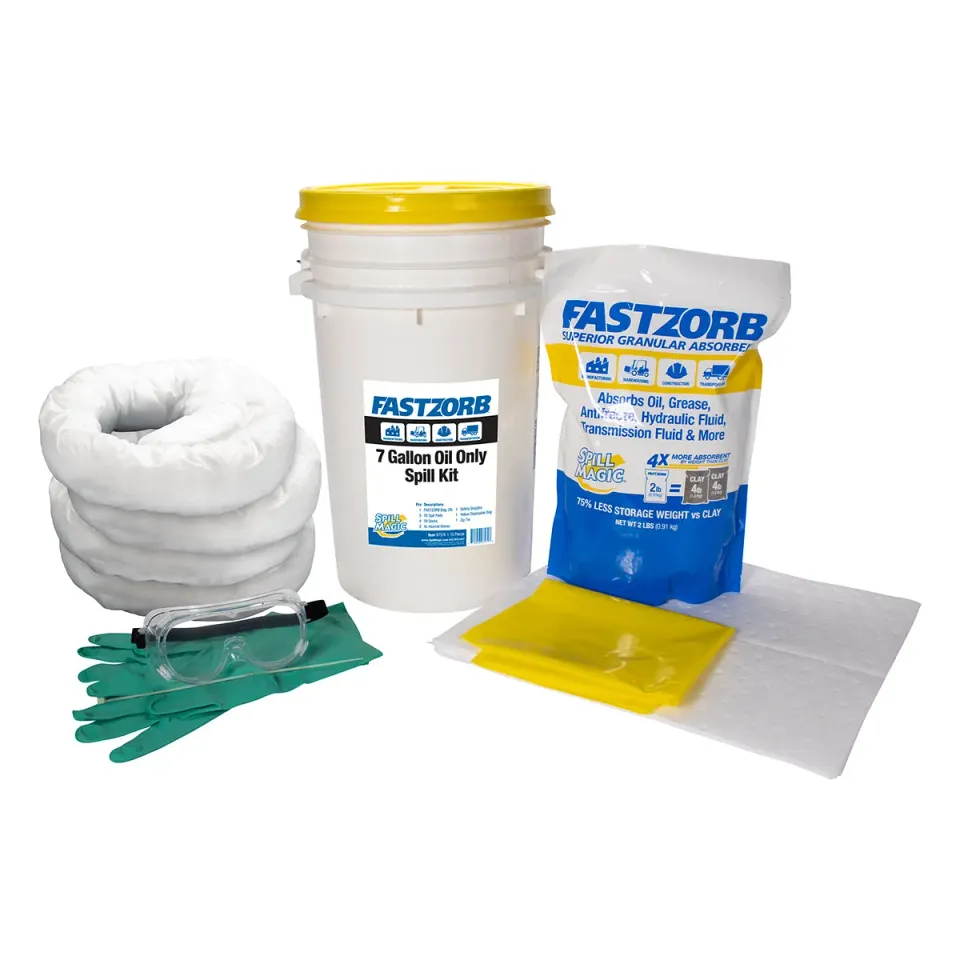 FASTZORB 7 Gallon oljesølsett 7 gallon olje