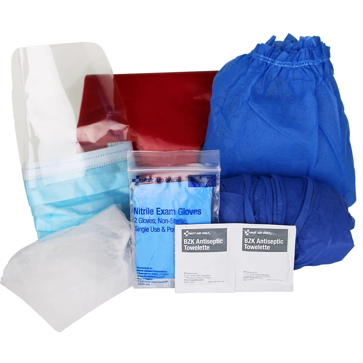 First Aid Only BBP smittevernsett 7 deler
