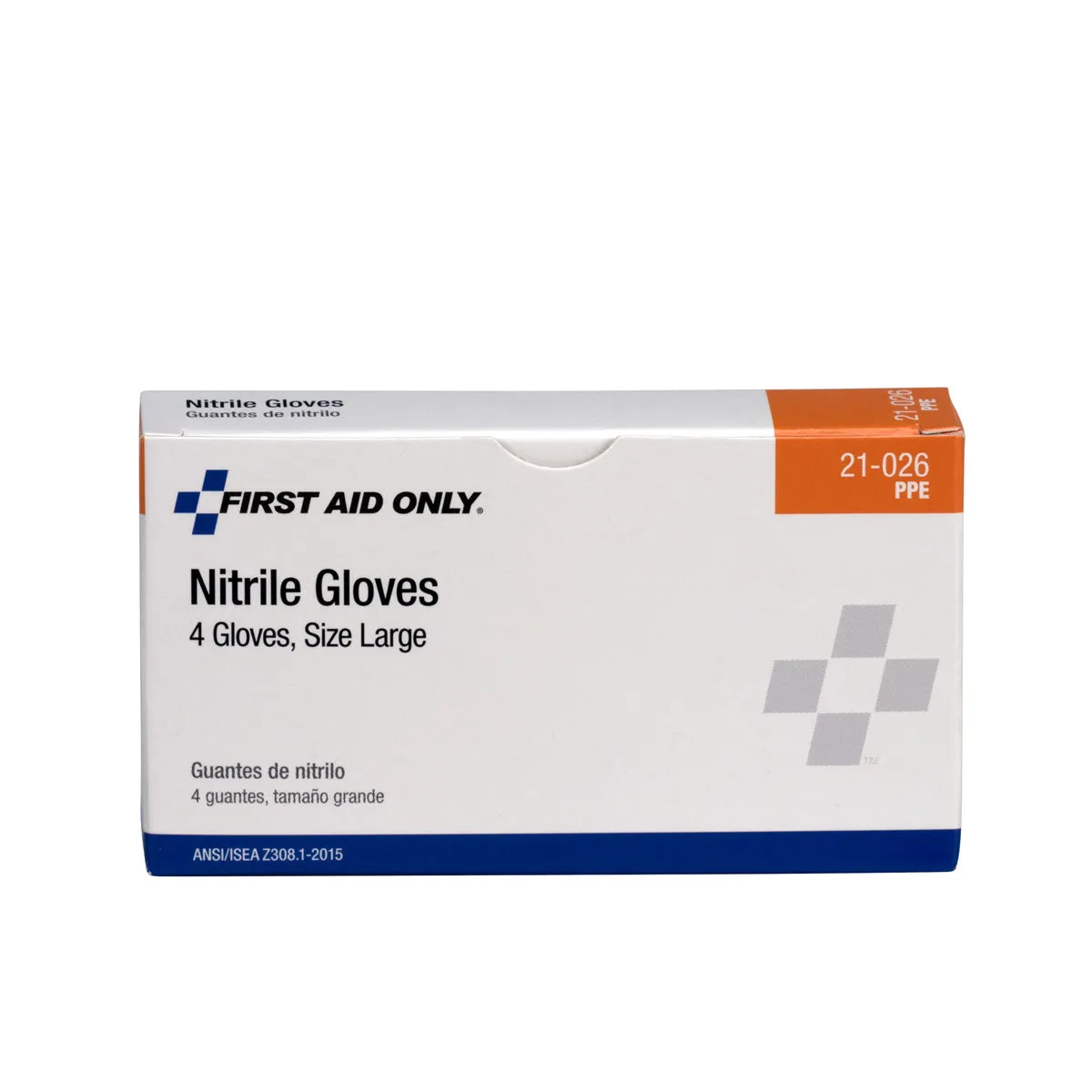 First Aid Only Nitrile Exam hansker 4 stk lateksfrie