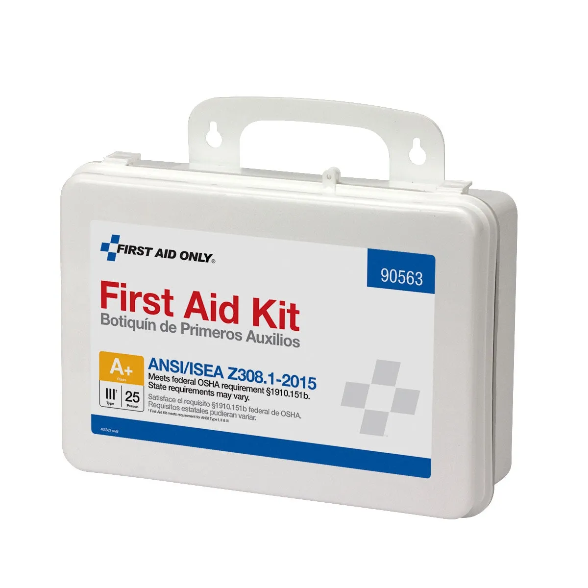 First Aid Only 25 Person ANSI A+ Type III førstehjelpsskrin 141 deler