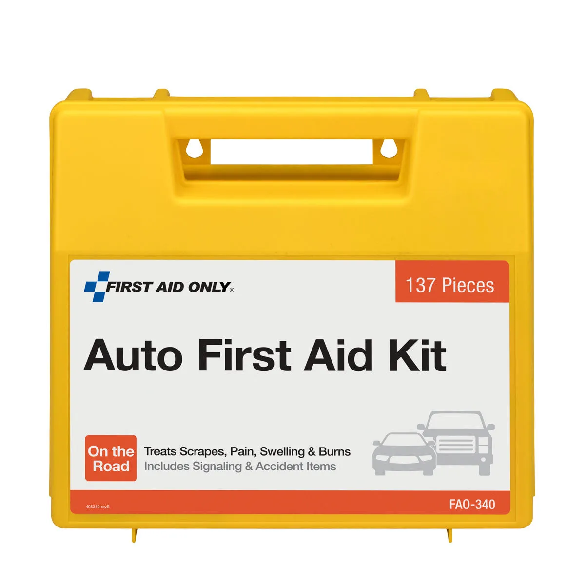 First Aid Only Vehicle førstehjelpsskrin 138 deler bil