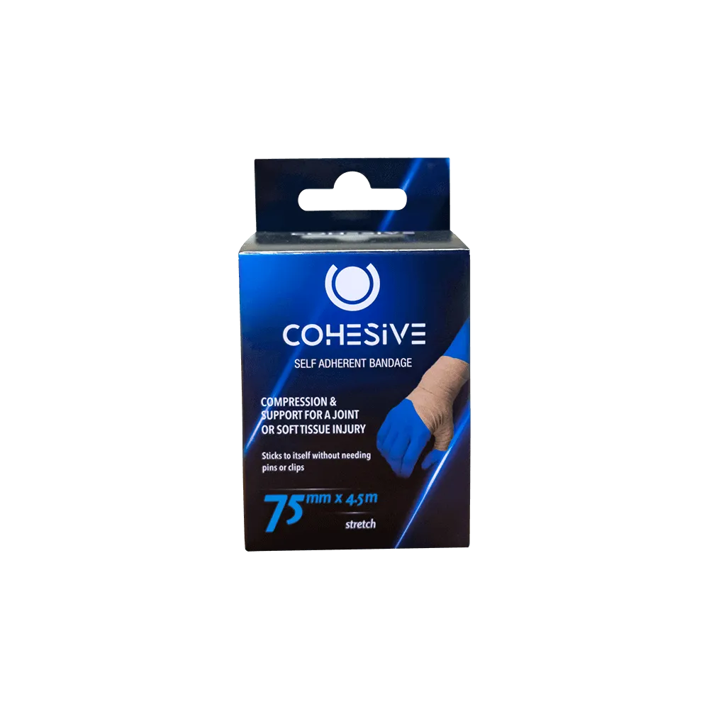 Burnshield Cohesive Bandage 75mm x 4,5m selvheftende