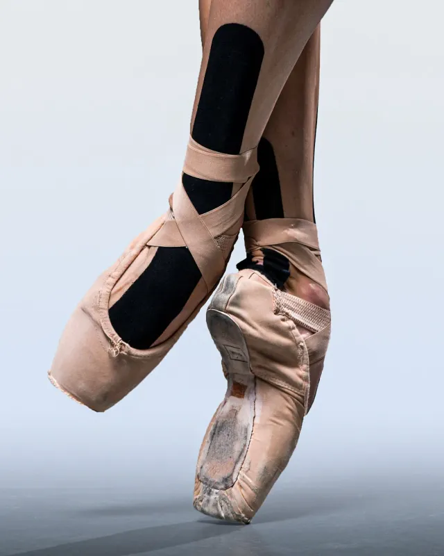 SpiderTech Pro Ankle kinesiologitape 4-pakning bla ferdigkuttet