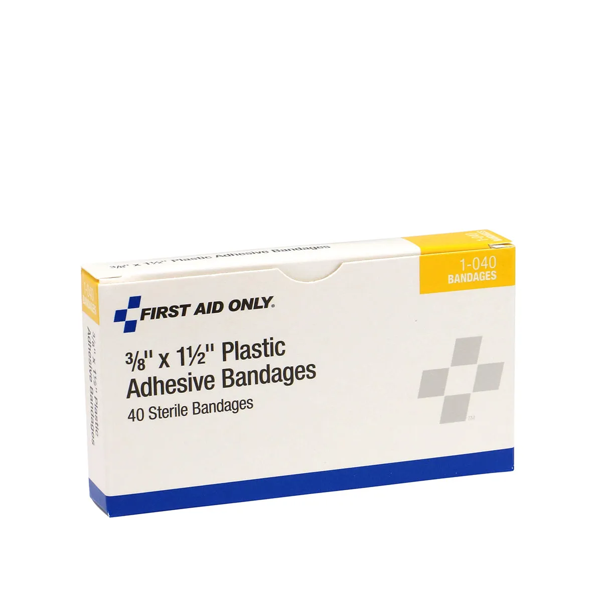 First Aid Only plastplaster 1x3,8 cm 40 stk vanntett