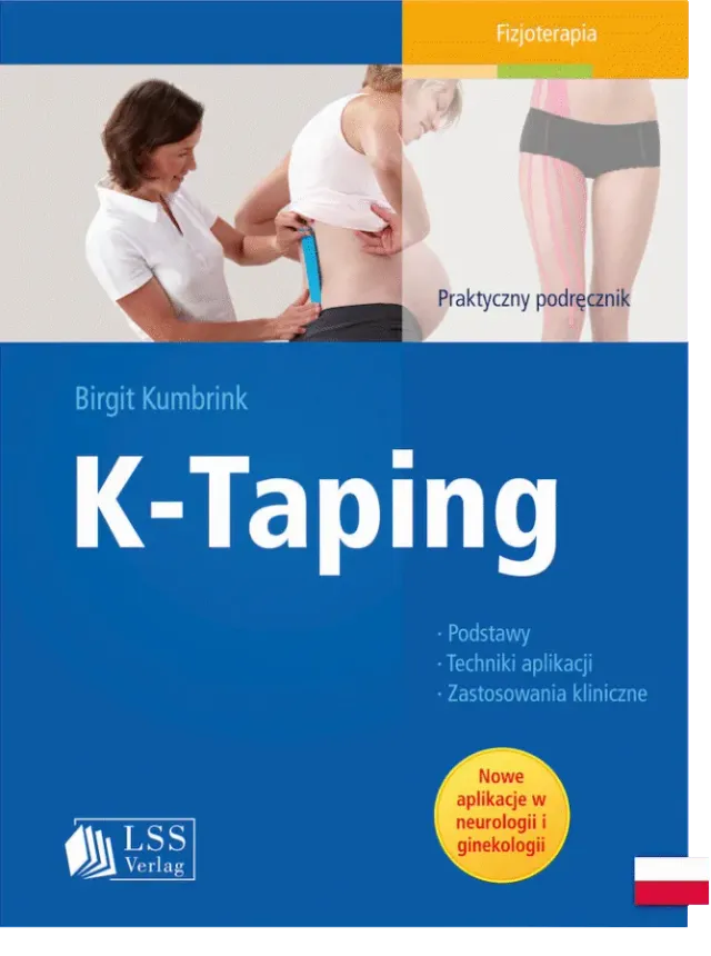 K-tape K-Taping håndbok polsk utgave 258 sider illustrert