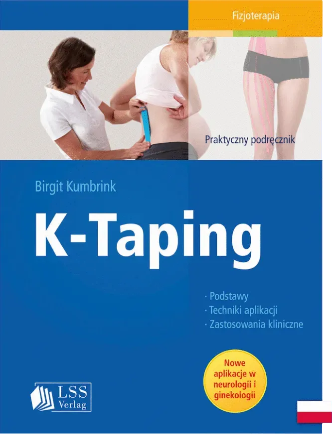 K-tape K-Taping håndbok polsk utgave 258 sider illustrert