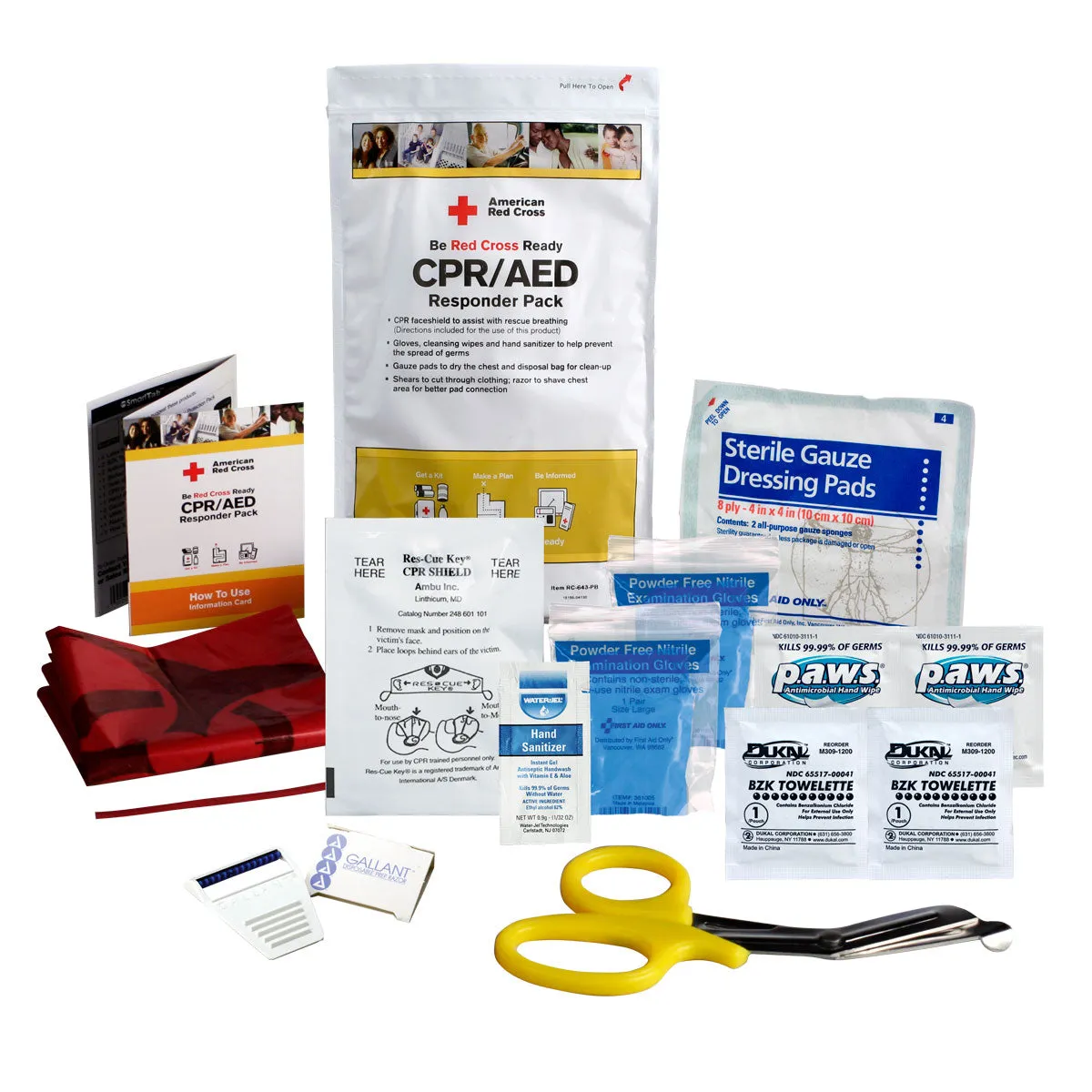 First Aid Only CPR/AED Responder Pack HLR-sett