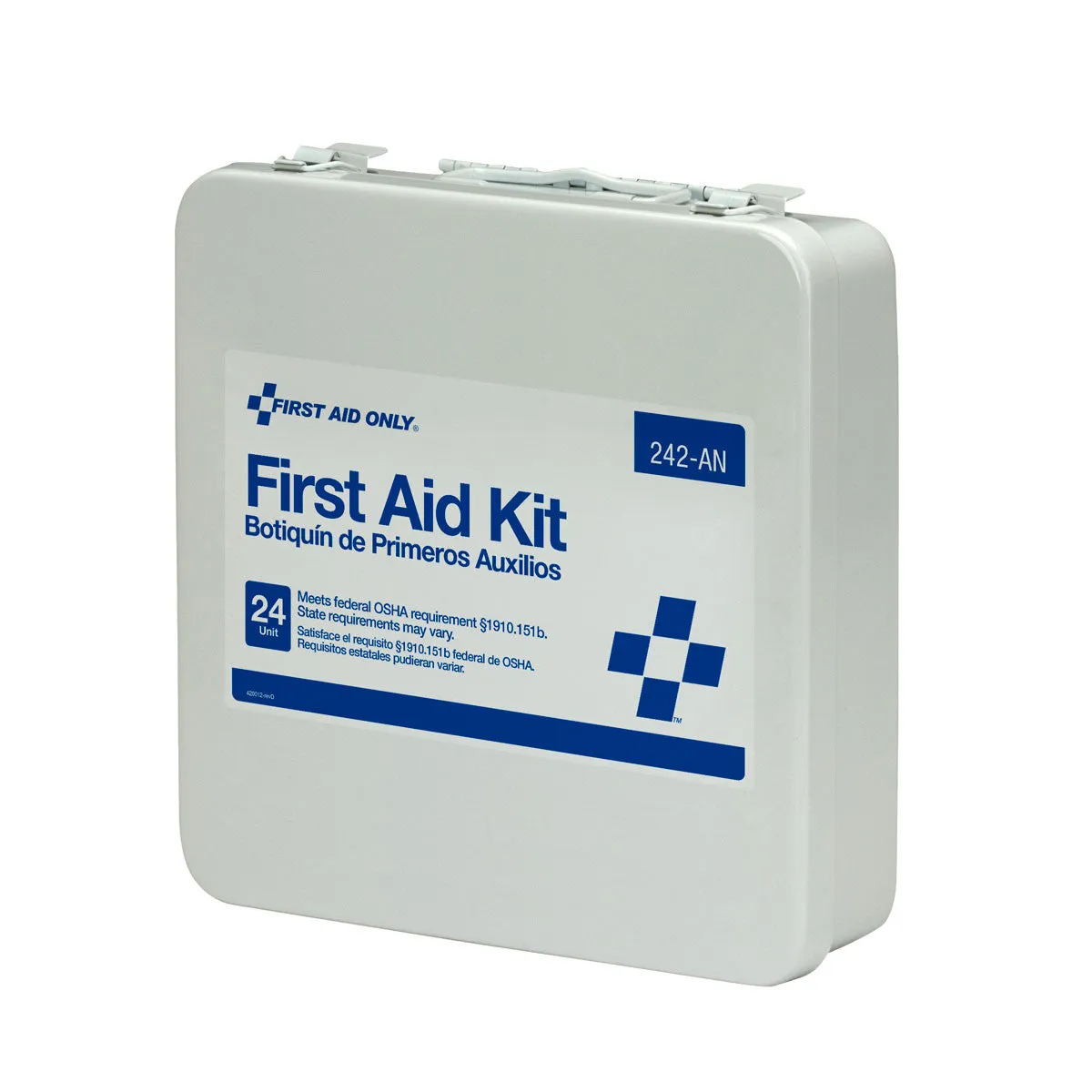 First Aid Only 24 Unit førstehjelpsskrin 165 deler metall
