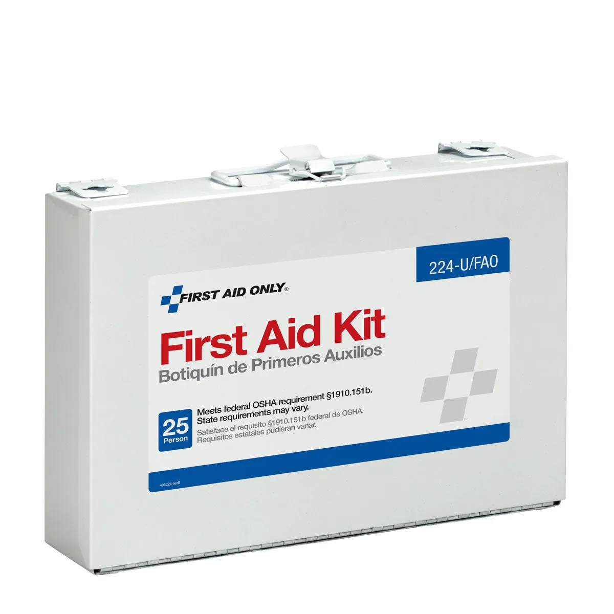 First Aid Only 25 Person First Aid Kit førstehjelpsskrin metall