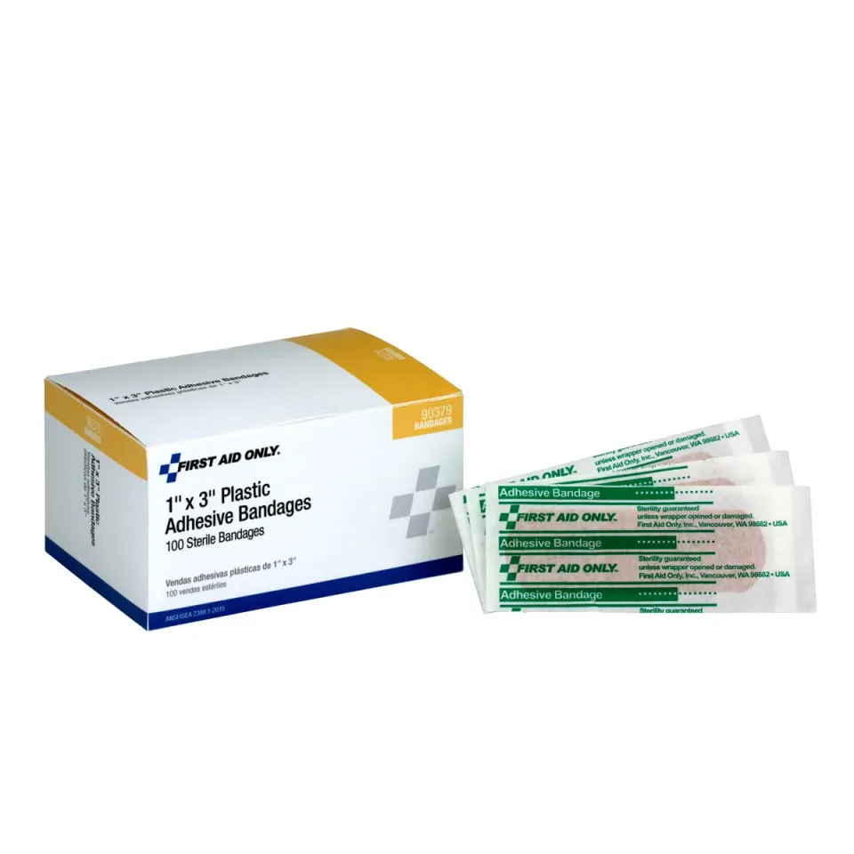 First Aid Only 1x3 plastplaster 100 stk vanntett