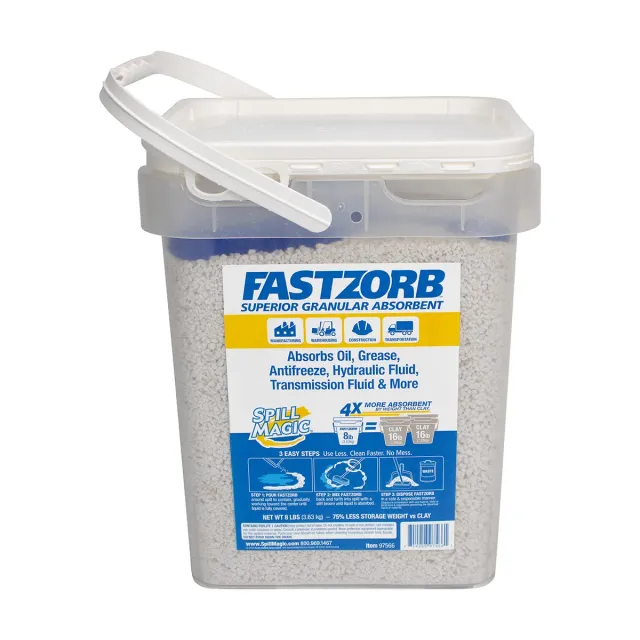 First Aid Only FASTZORB Superior oljeabsorbent granulat 3,6 kg