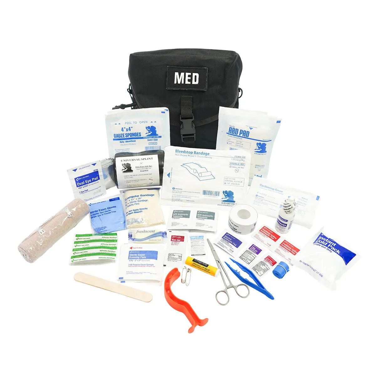 First Aid Only M-3 Medic førstehjelpsbag svart trifold