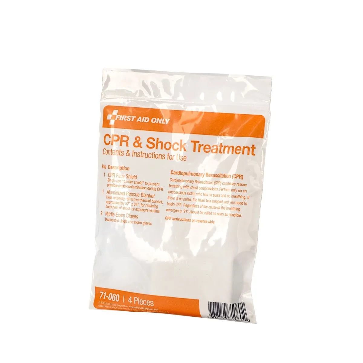First Aid Only Triage Pack førstehjelpssett 4 deler CPR