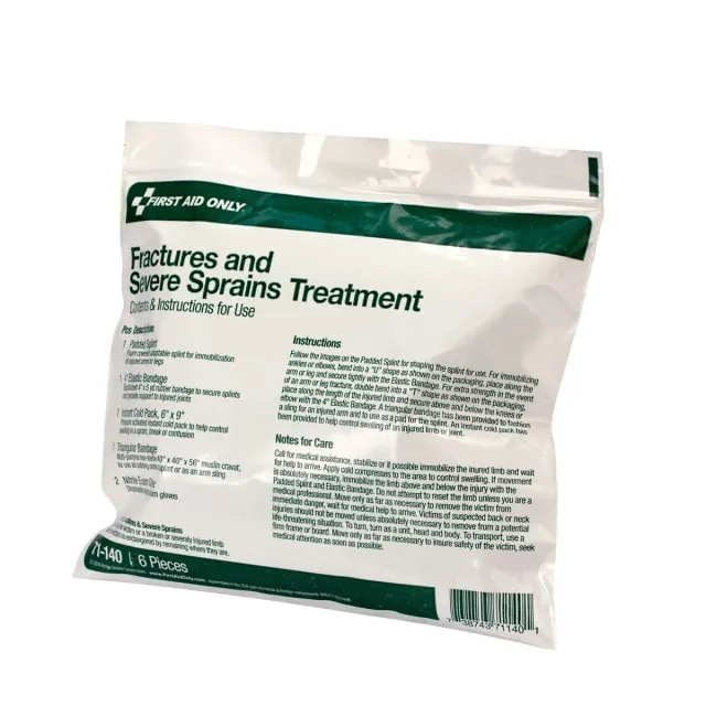 First Aid Only Sam Splint skinnesett 6 deler armskade