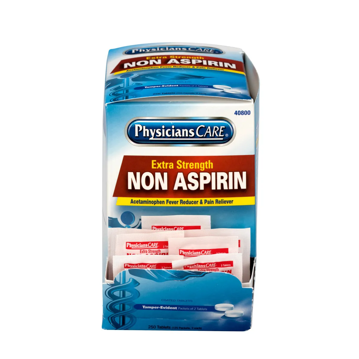 PhysiciansCare Non-Aspirin smertelindring 125x2 porsjoner