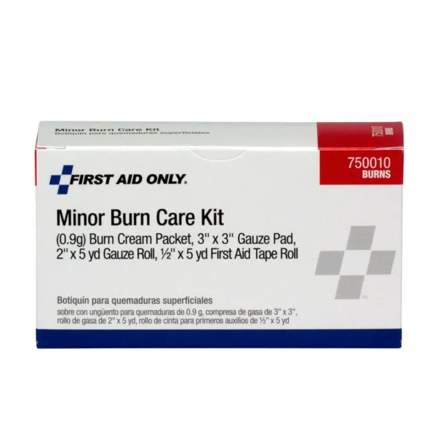 First Aid Only Minor Burn brannskadesett liten boks